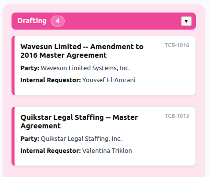 The Contract Board Kanban Workflow